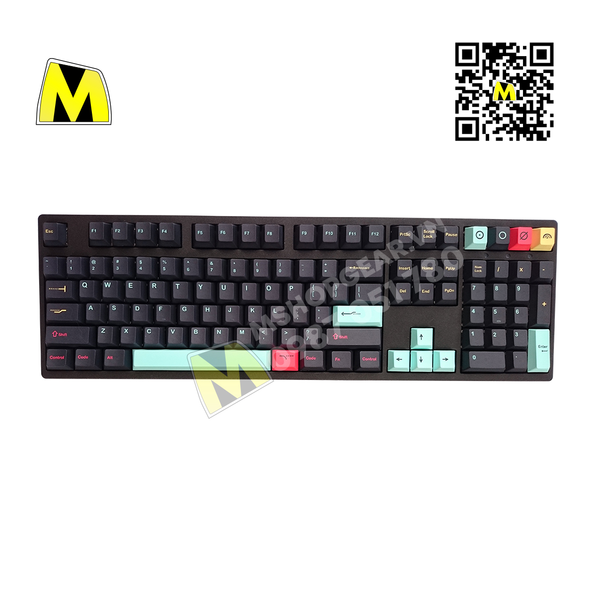 Bộ keycap bàn phím cơ Metropolis (clone) thick pbt dye-sub cherry profile