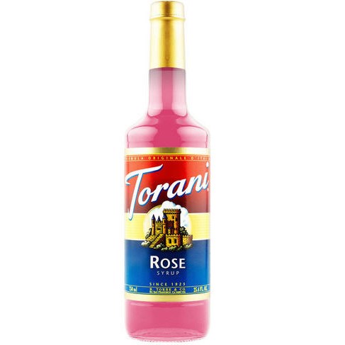 Syrup Torani Rose (Hoa Hồng) 750ml