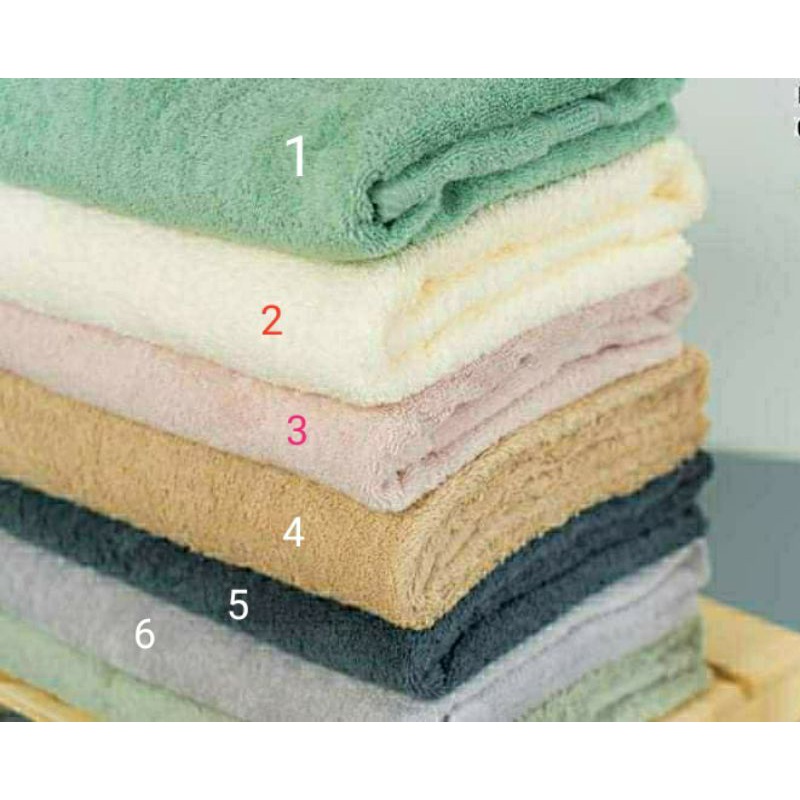 KHĂN TẮM COTTON 100% - 60 × 120CM