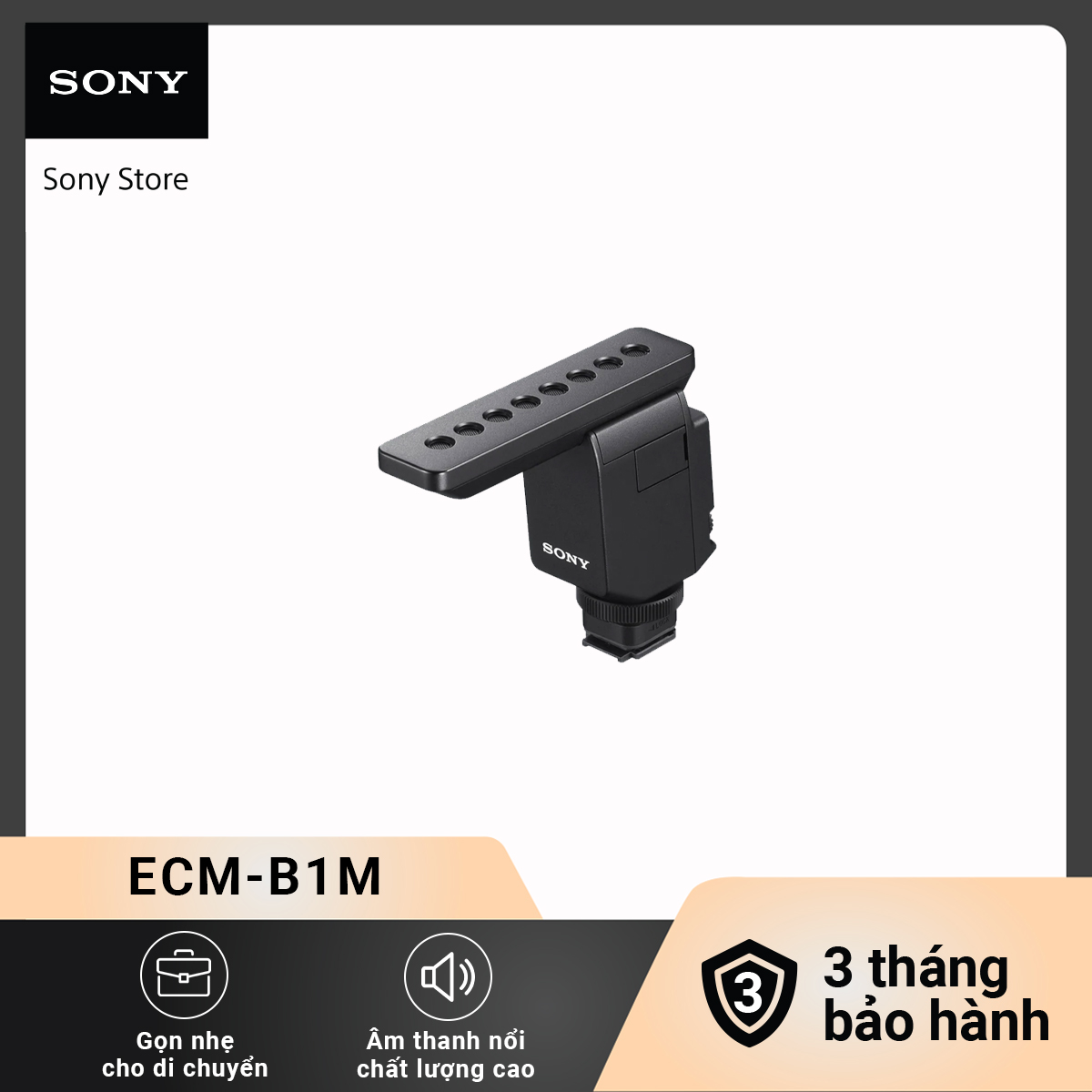 Micro shotgun ECM B1M Sony