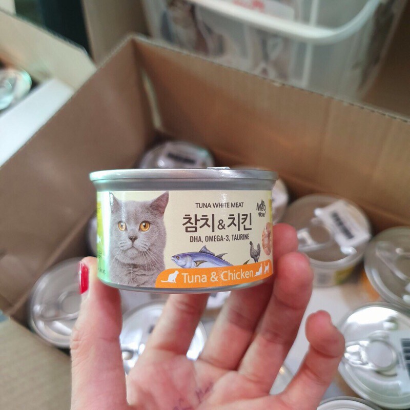 Pate Mèo Meo Wow! Lon 80G.