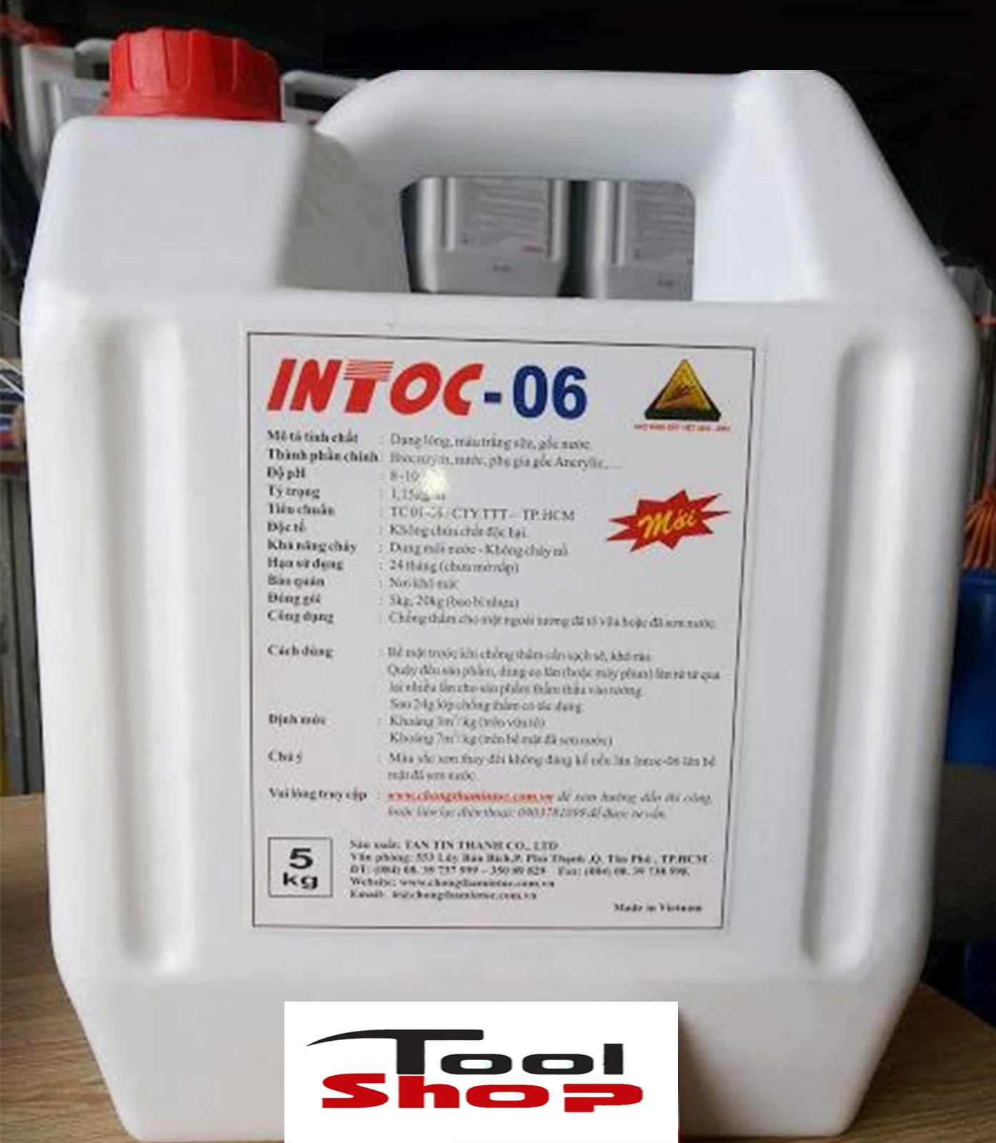 CHỐNG THẤM INTOC-06 (5 KG)