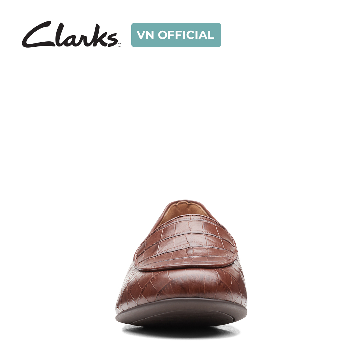 Giày Lười Da Nữ Clarks - Un Blush Ease
