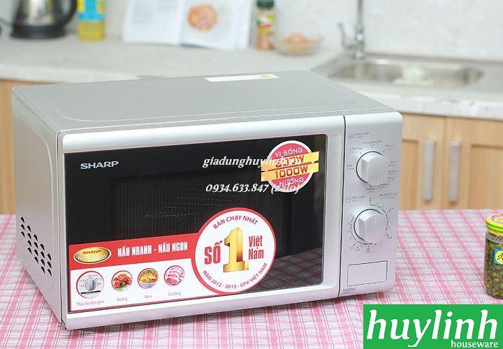 [HCM]Lò vi sóng cơ có nướng Sharp R-G226VN - 20 lít