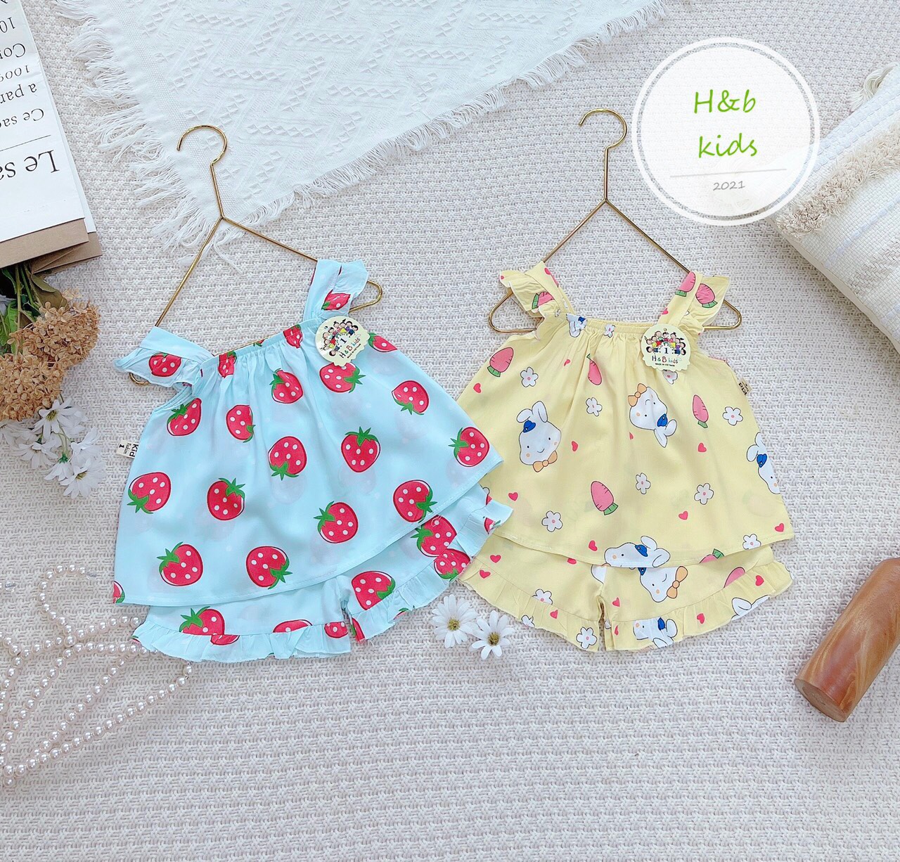 Set lanh lụa cánh tiên cho bé gái 6-20kg