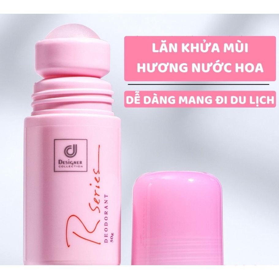 Lăn khử mùi R series Malaysia hương nước hoa nhẹ nhàng quyến rũ đánh bay mùi