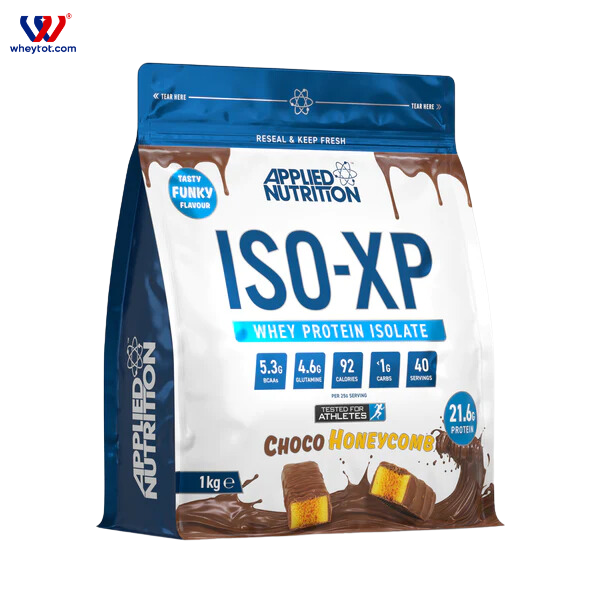 Whey protein isolate Applied Nutrition Iso XP chính hãng 1kg