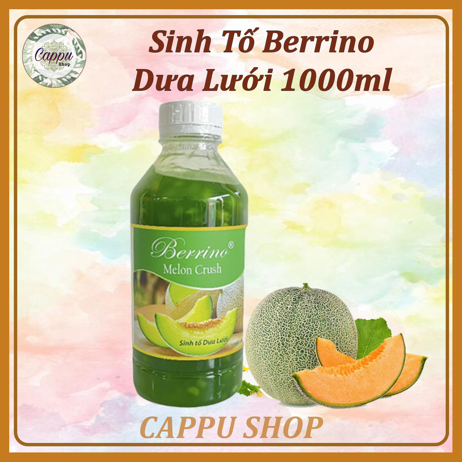 Sinh tố Dưa Lưới Berrino 1L - [FREESHIP]