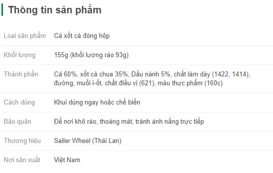 [DATE 2022] COMBO 5 hộp CÁ MÒI SARDINE 155G - nắp giựt