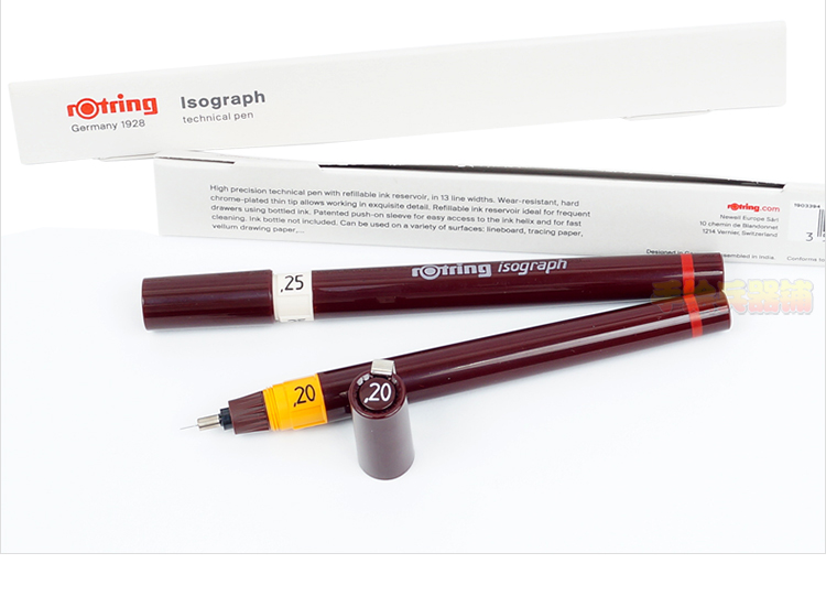 Bút vẽ kỹ thuật cao cấp Rotring Isograph Technical Pen