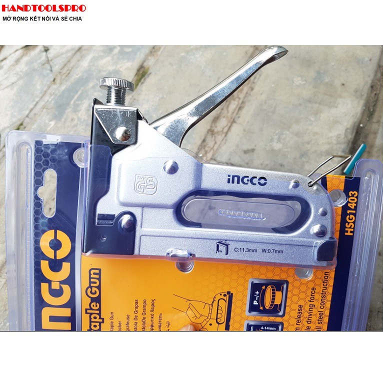4-14mm kìm bấm ghim ingco hsg1403