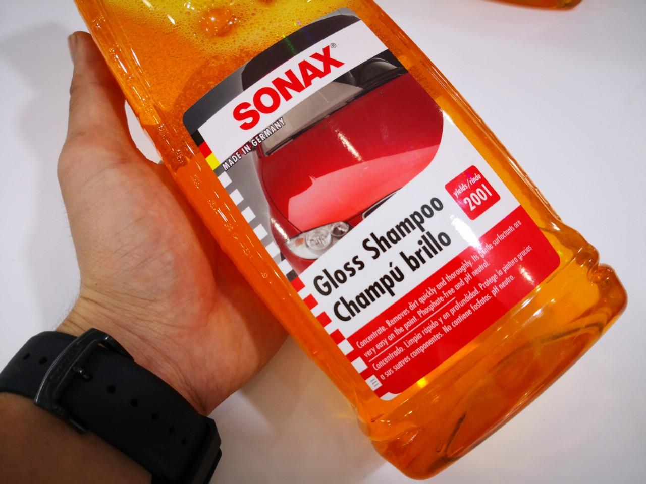 [HCM]Nước Rửa Xe Đậm Đặc Sonax Gloss Shampoo 1000ml