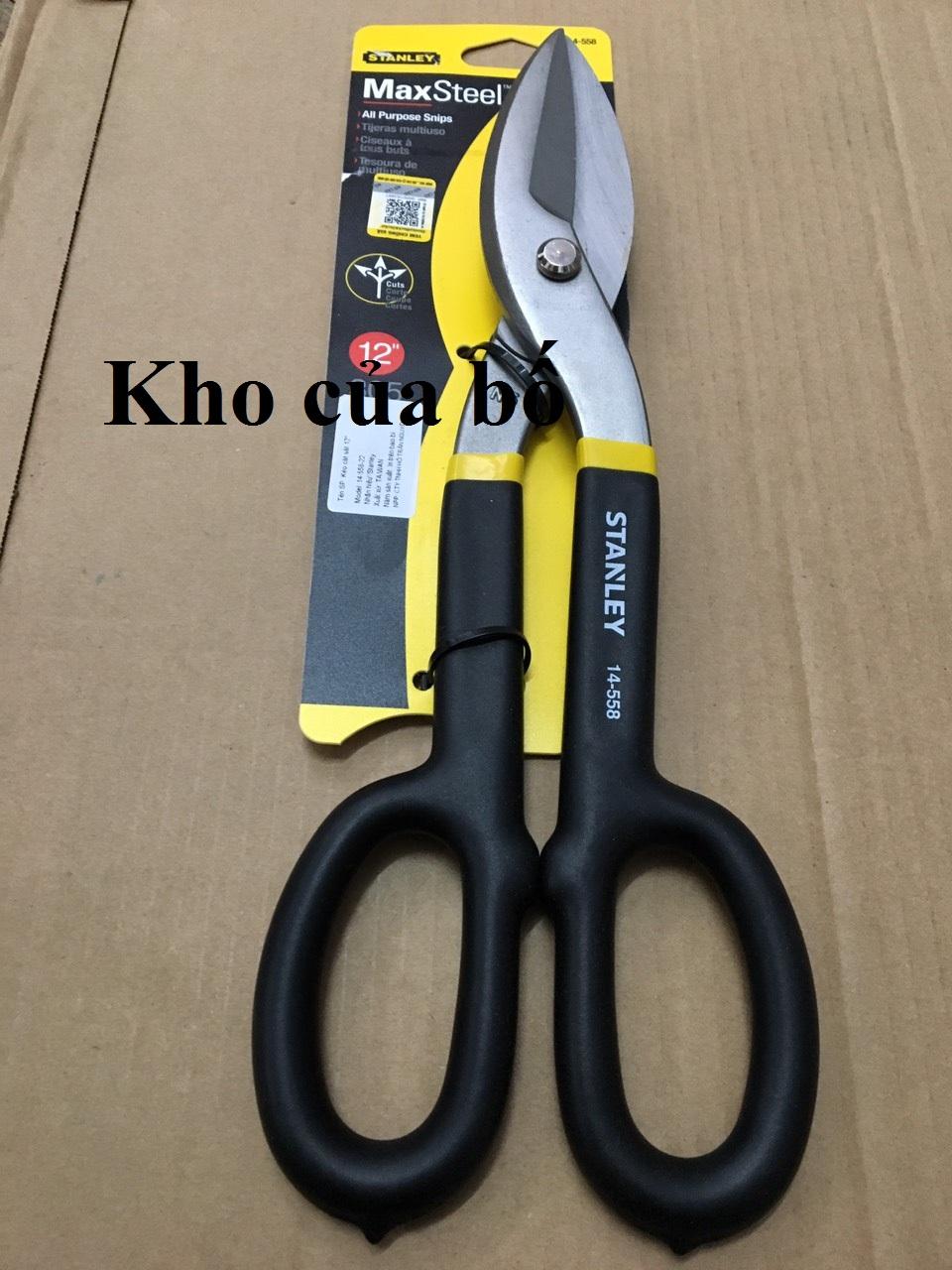 Kéo cắts tôn 12 inch stanley 14-558-22