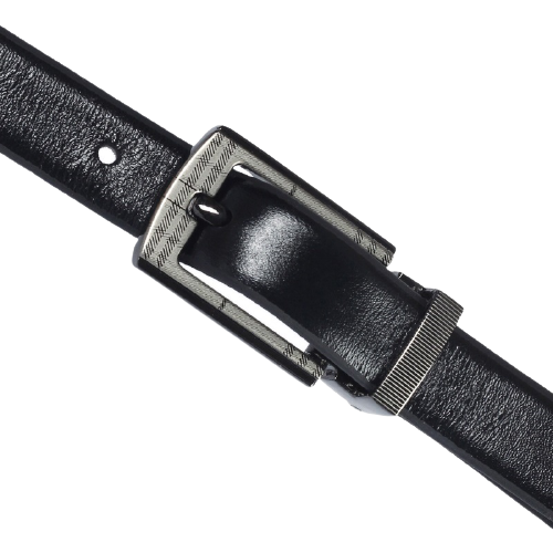 Thắt lưng nữ da bò 2P màu đen HK5115