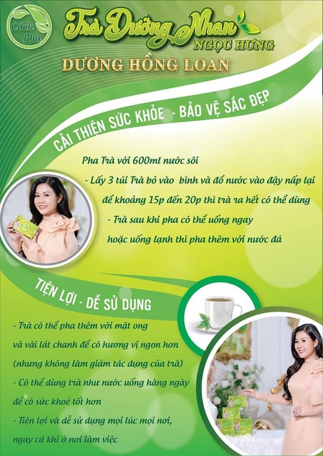 TRÀ DƯỠNG NHAN NGỌC HƯNG