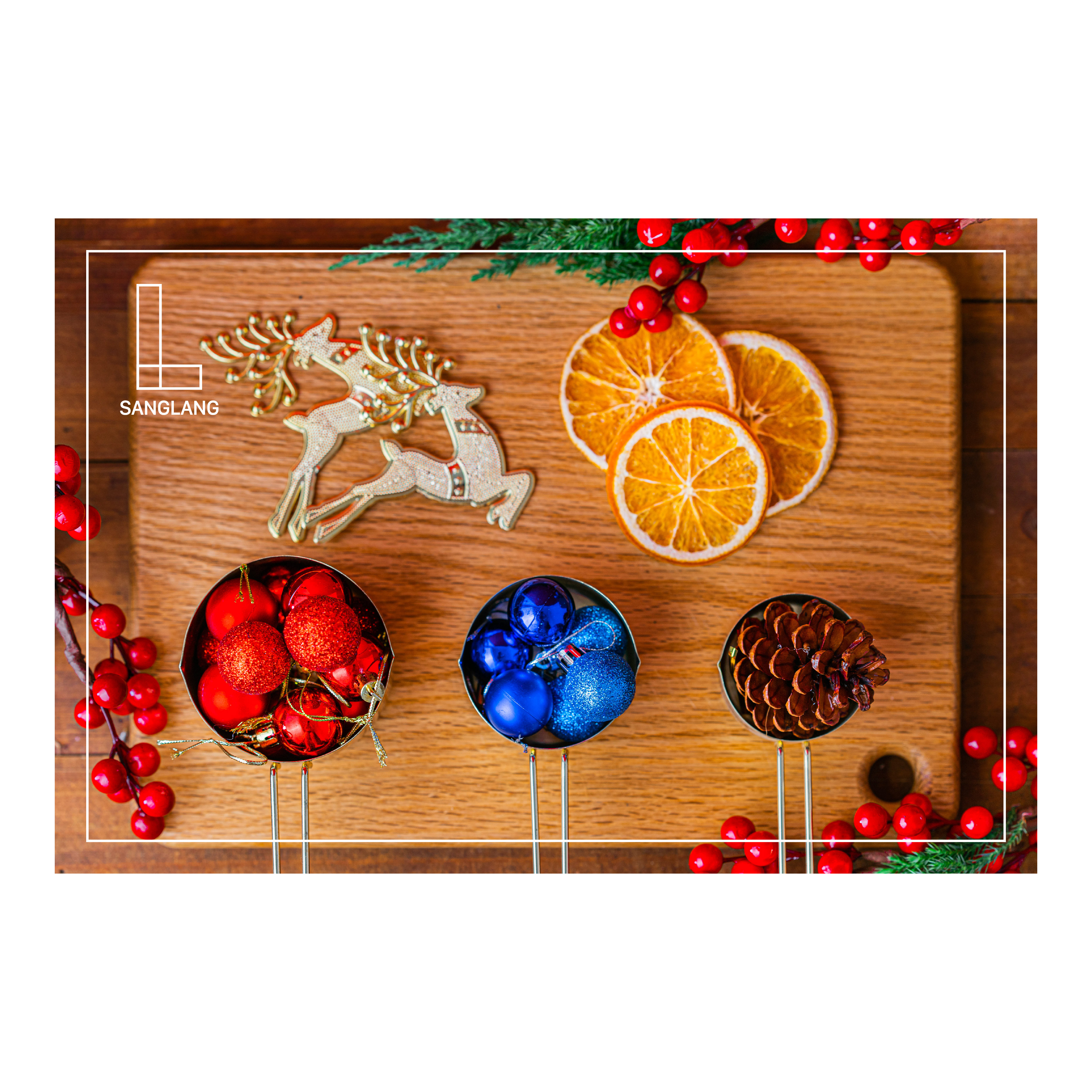 [Chỉ Giao HCM-Hỏa Tốc] 🎄 Cây Thông Noel Sanglang - Size M - Full Decor🎄