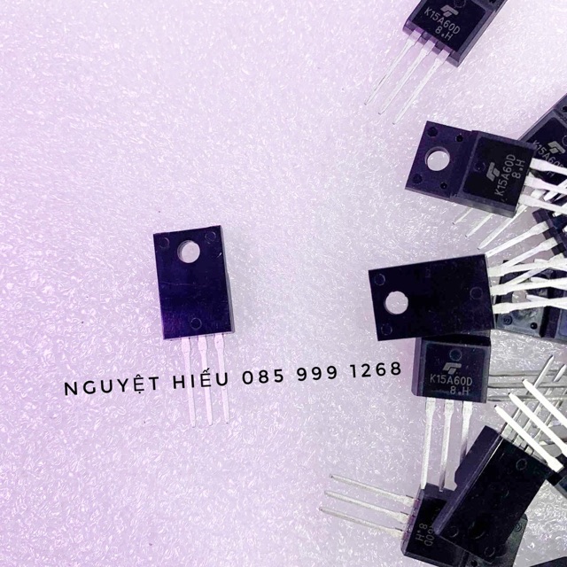 Set 2 con transistor K15A60D