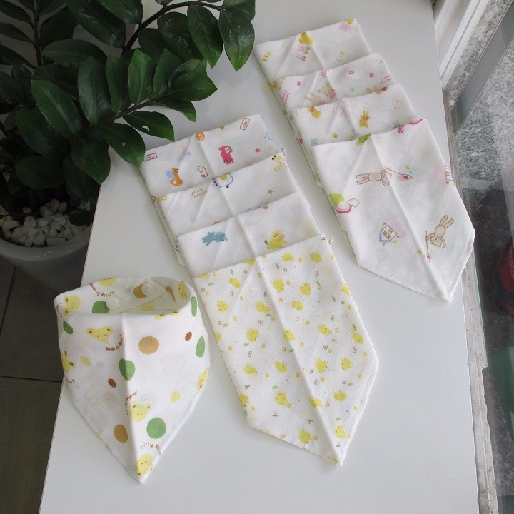 sét 10 Yếm Xô - Yếm quàng cổ cho bé yêm