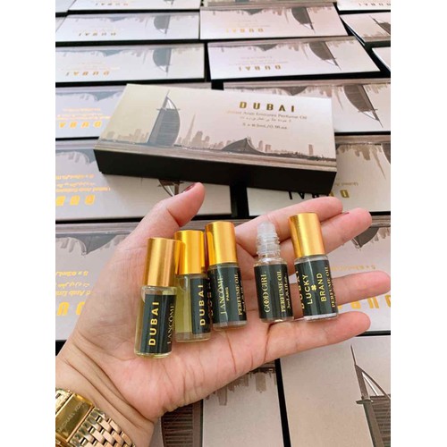 [FREESHIP]Set Tinh Dầu Nước Hoa Dubai Mini