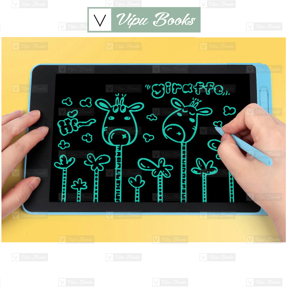 Bảng Viết Tự Xoá 10.5 Inch Đơn Màu - Bảng Vẽ LCD Điện Tử - Bảng Điện Tử Thông Minh Cho Bé