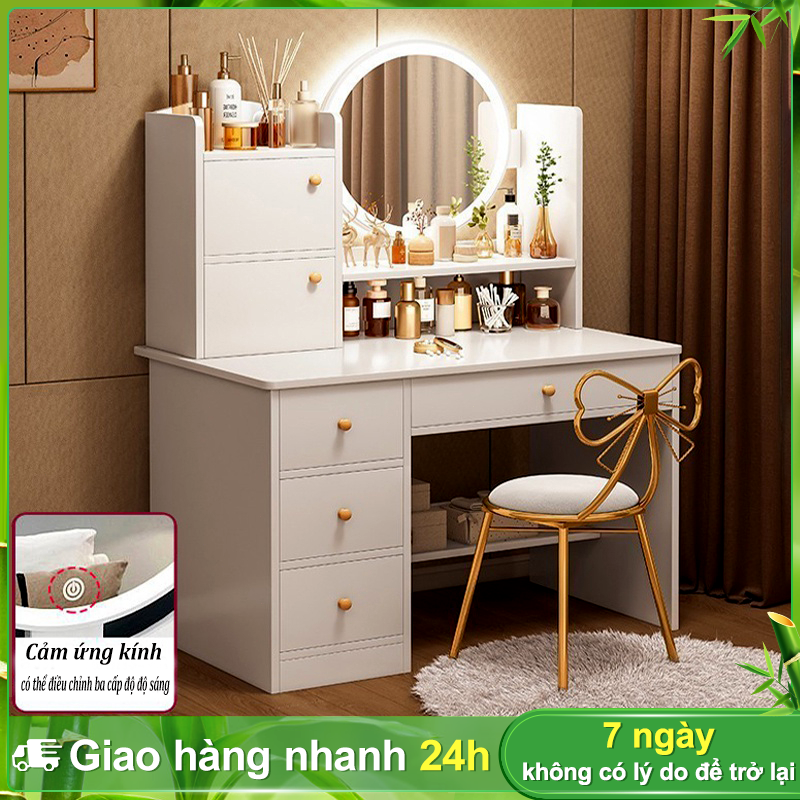 BOHO  Bàn trang điểm hàng VN ráp sẵn chắc chắn