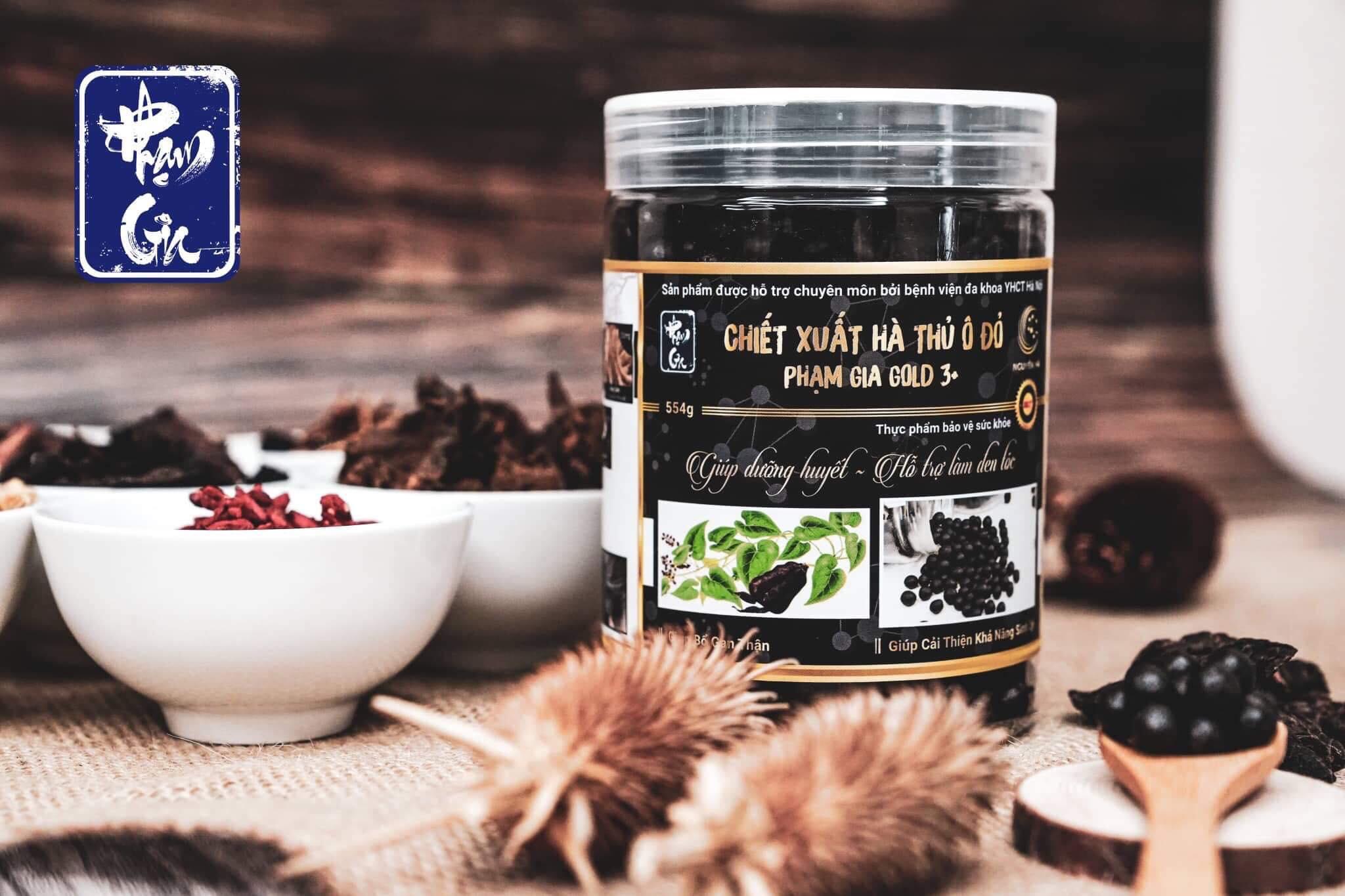 HÀ THỦ Ô ĐỎ PHẠM GIA GOLD 3+