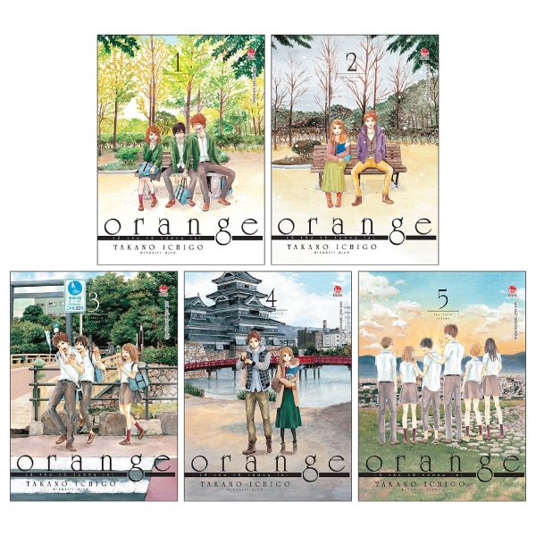 Fahasa - Combo Sách Hay Orange - Lá Thư Từ Tương Lai (Tái Bản 2019) (Bộ 5 Tập)