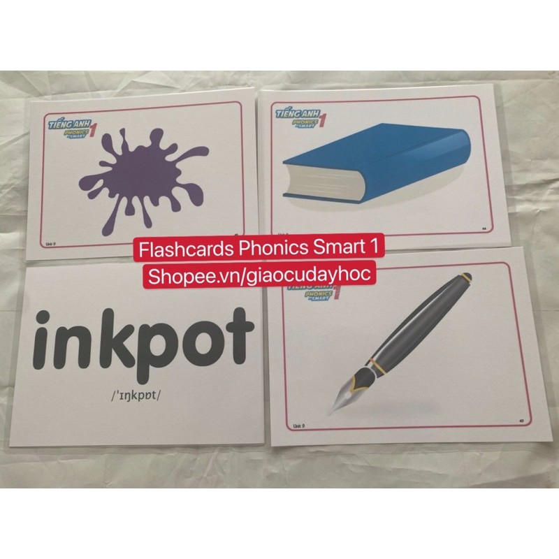 Flashcards Tiếng Anh Smart Phonics 1