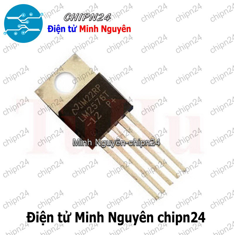 [2 con] (DIP) IC LM2576T-12V TO-220-5 (IC Nguồn Giảm áp Buck Power) - HH000380