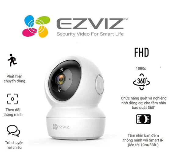 Camera wifi thông minh ezviz c6n 2mp-1080p