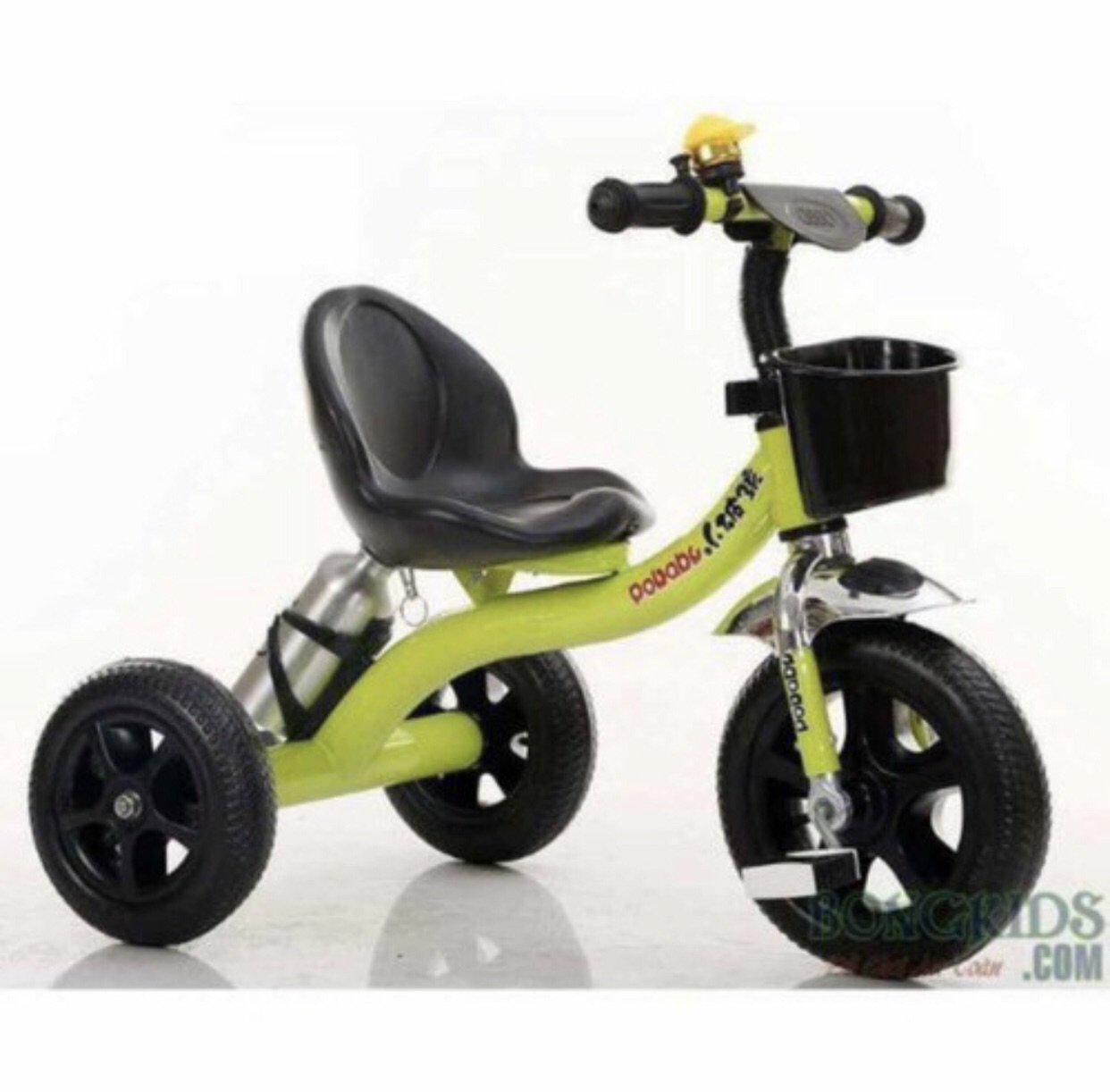 Xe đạp 3 bánh có bình nước, giỏ, chuông