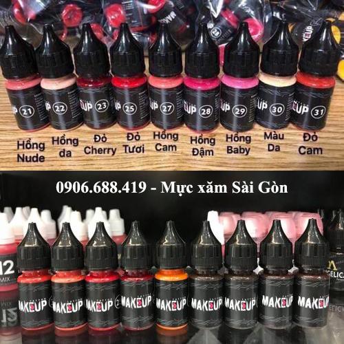 [HCM]Mực xăm Makeup của Nga 10ml