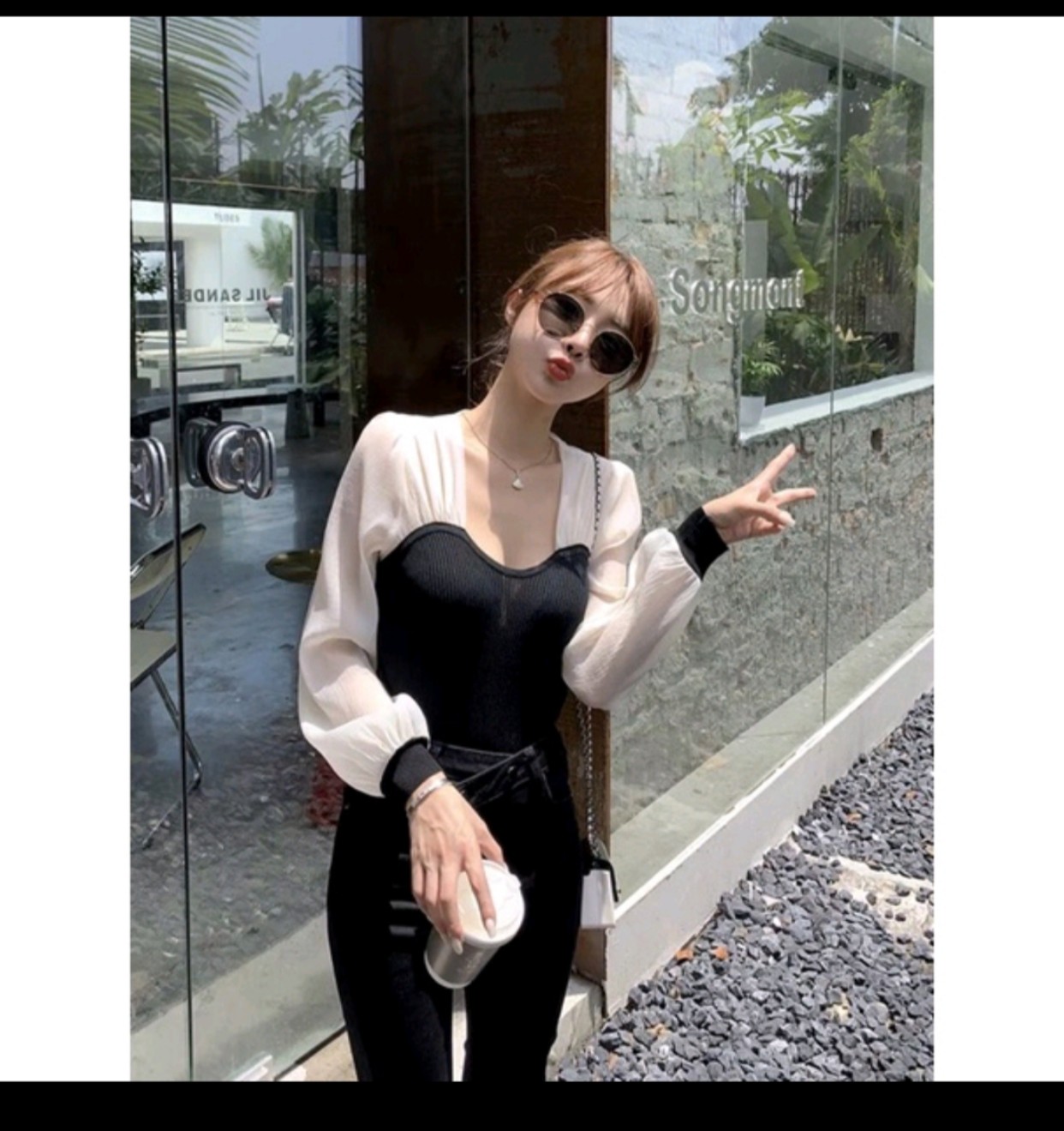 ÁO SƠ MI PHỐI VON