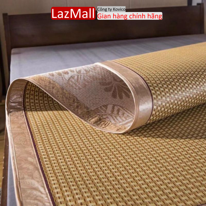 Chiếu Điều Hoà Gấp Lụa, Chiếu Mây Điều Hòa Cao Cấp 2 Mặt Mây Và Lụa