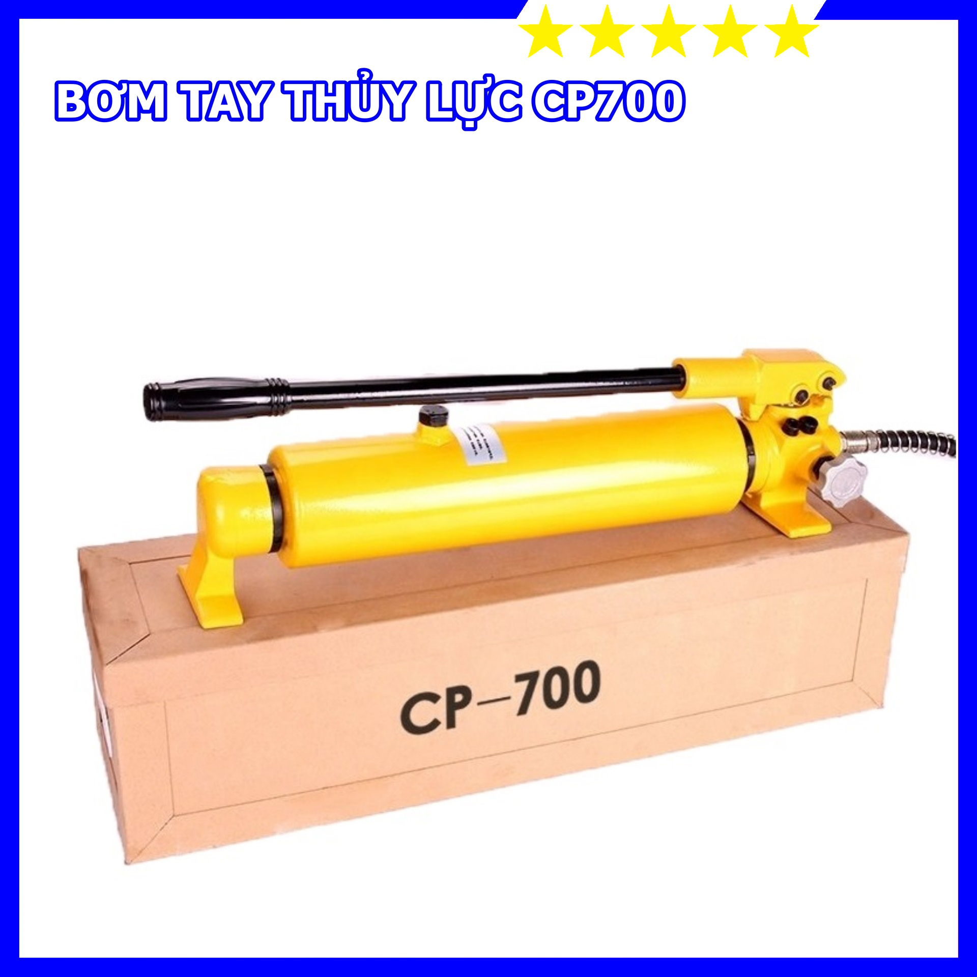 Bơm tay thủy lực cp-700a - áp suất 700mpa - made by taiwan - hàng xuất khẩu bao khỏe, bao bền - bảo hành toàn quốc 6 tháng