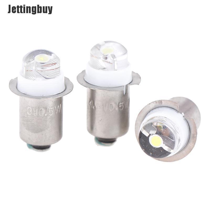 Jettingbuy Đèn Làm Việc P13.5S 0.5W 3V 4.5V 6V Đèn Pin Bóng Đèn Led Thay Thế Đèn Pin