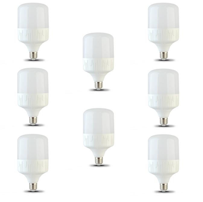 Combo 8 bóng đèn led Bulb trụ chống mưa 20w  ánh sáng trắng