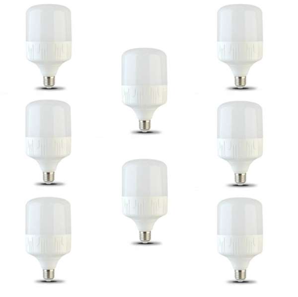 Combo 8 bóng đèn led Bulb trụ chống mưa 20w  ánh sáng trắng