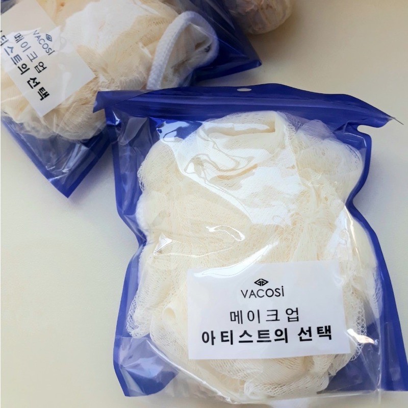 [HÀNG CHÍNH HÃNG] Bông Tắm Vacosi Plastic Bath Sponge BP21