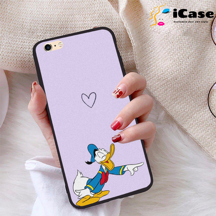 Ốp lưng iPhone 6 Plus viền dẻo TPU BST Hoạt Hình