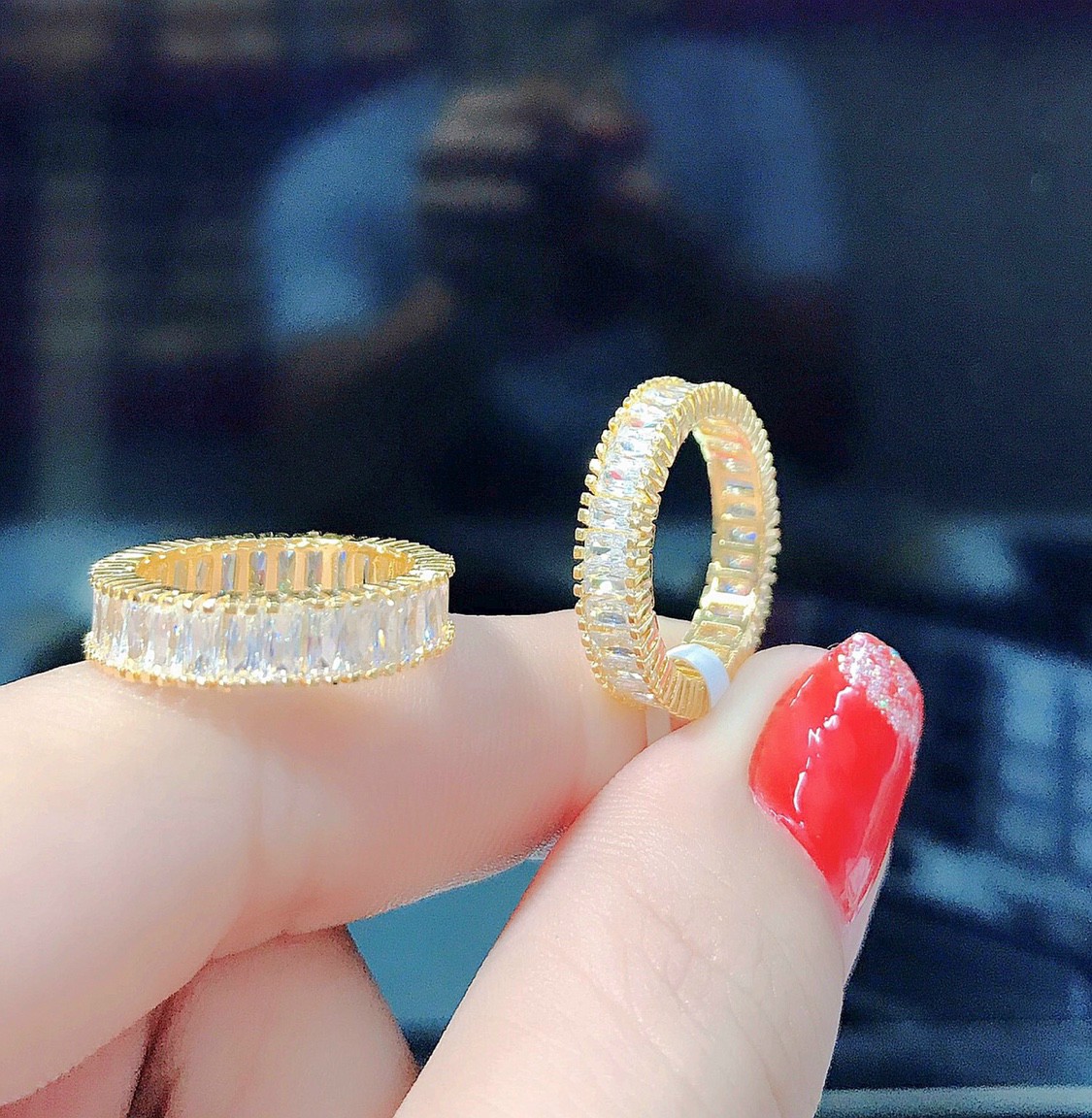 [New Pattern 11/ 2020] ring female platinum flower very beautiful lotus 0502311-carry outings, go to party very beautiful-Tubi cony-female jewelry, rings for women Nice