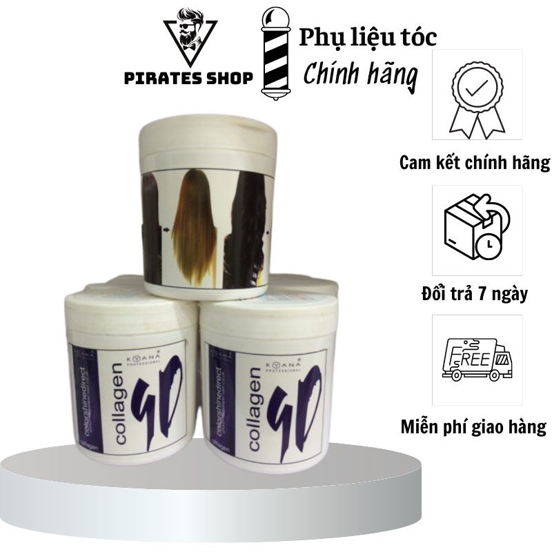 Bột tẩy tóc 9d colagen kyana không xót 500g