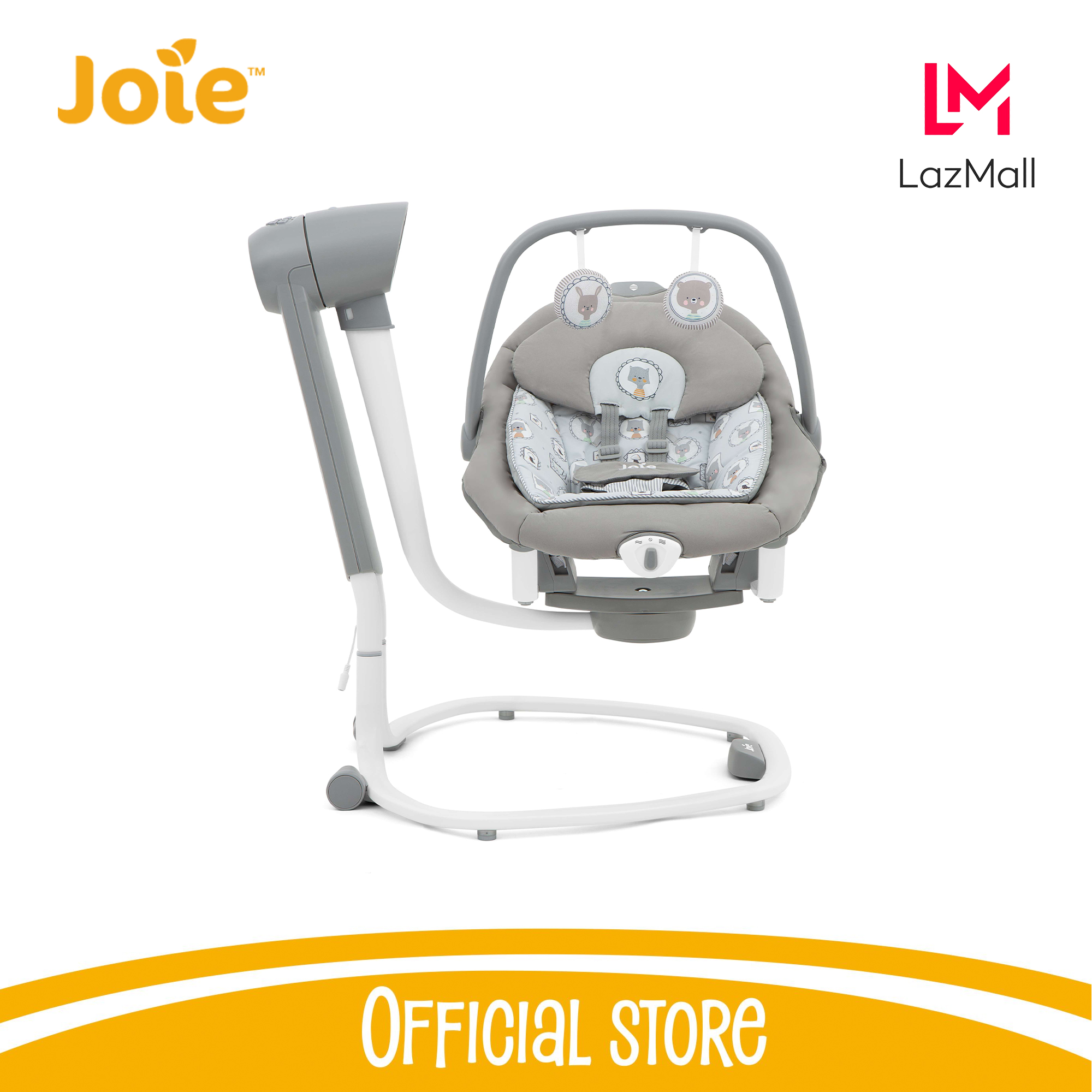 Nôi đưa trẻ em Joie Serina 2in1