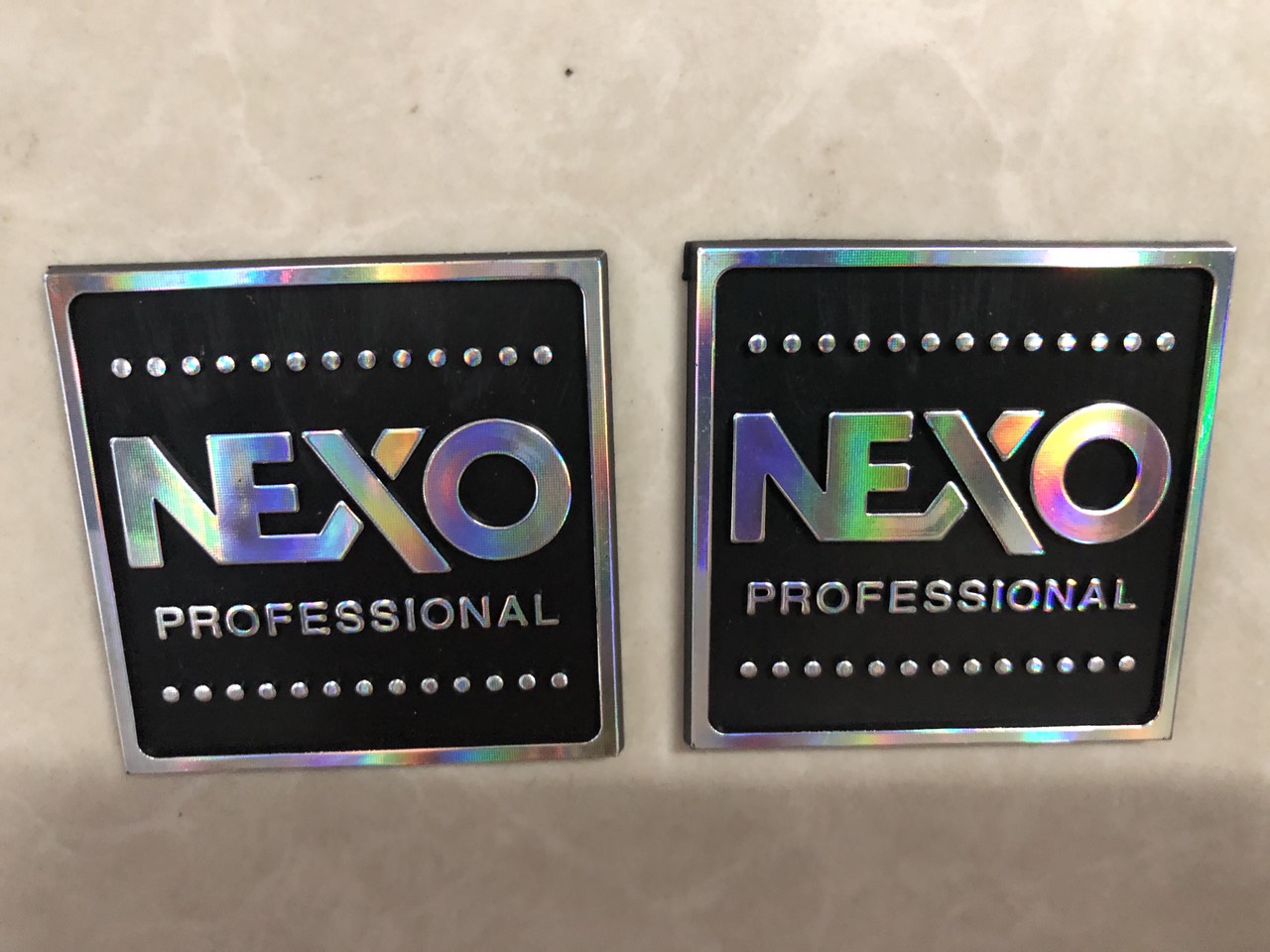 Tem Dán Thùng Loa NEXO ( 1 bộ 23k)