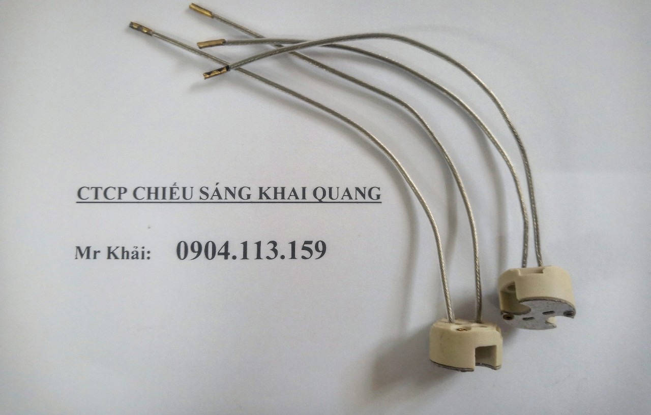 (Sale) Combo 2 đui đèn halogen G6.35, G4