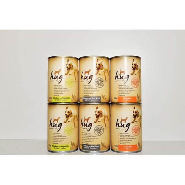 Pate hug cho chó - lon 400g
