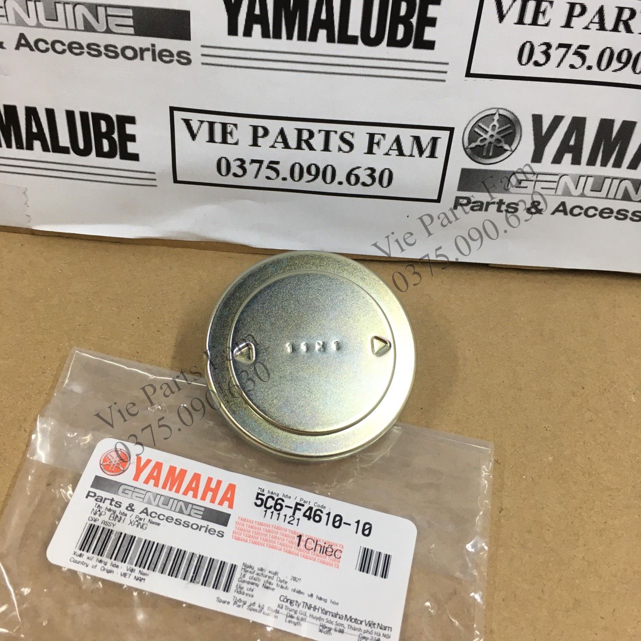 Nắp xăng Sirius, Jupiter, hàng din Yamaha mới 100%