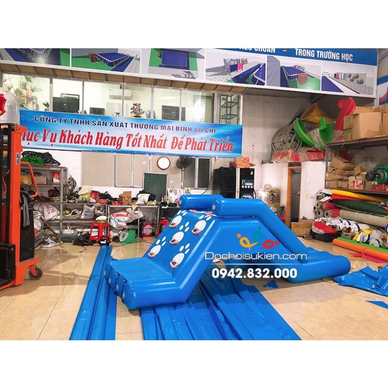Cầu trượt bơm hơi cho bé