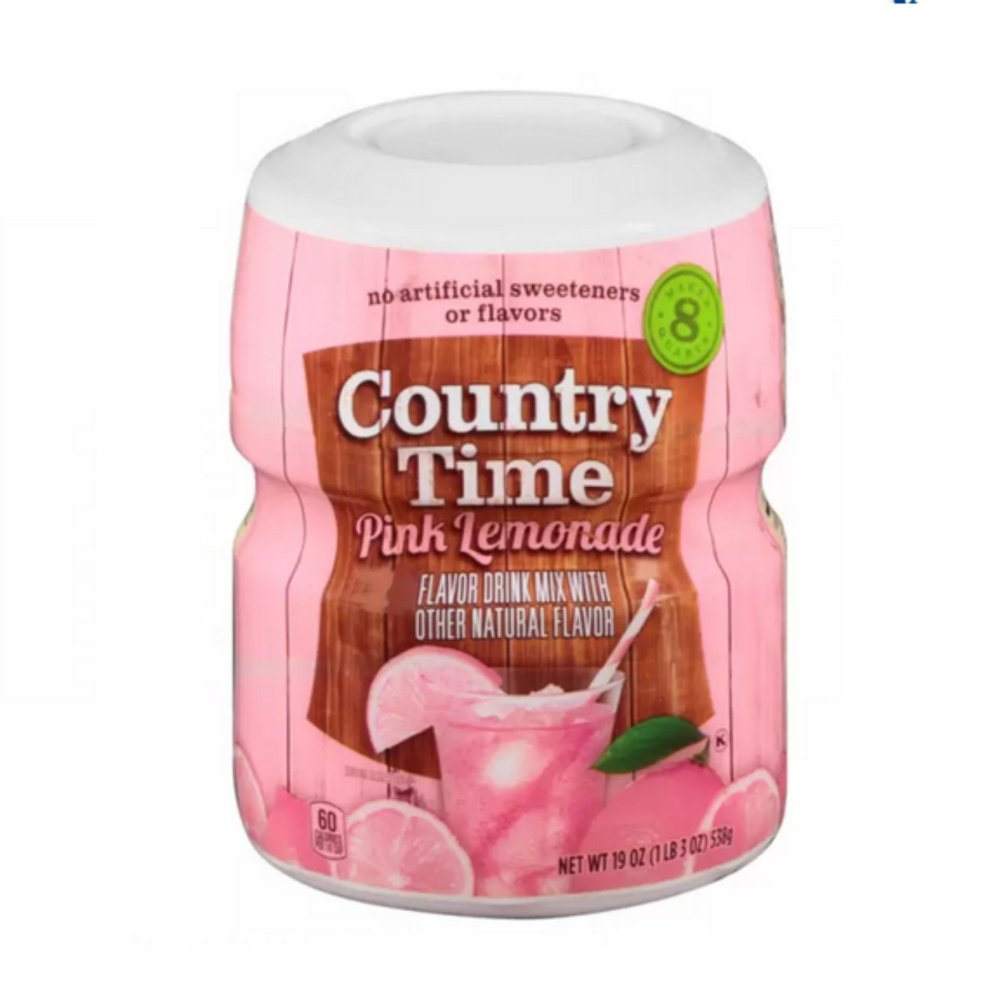 Bột trái cây Time Chanh Hồng-538g