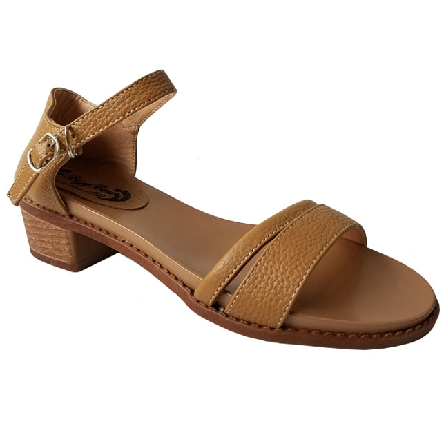 Giày Sandal Nữ Cao Gót Da Bò BIGBEN CG87
